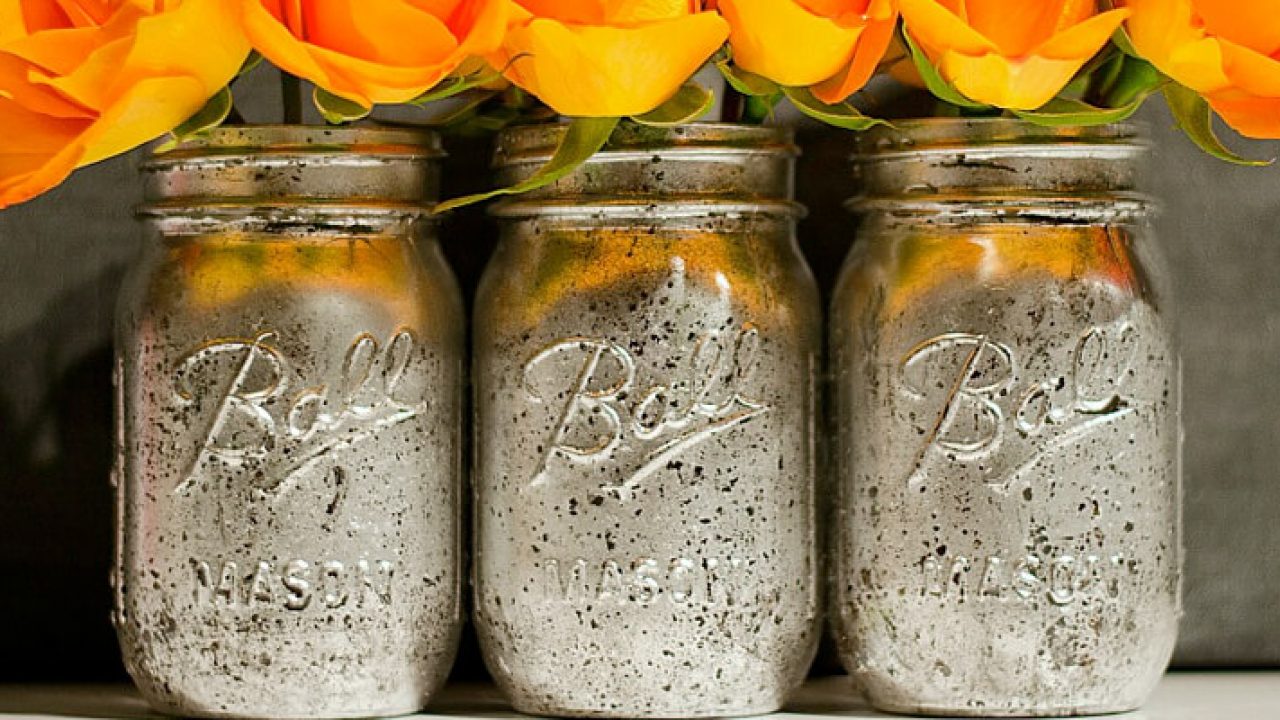 How To Spray Paint Jars - Mason Jar Crafts Love