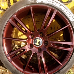 red wheel alloy