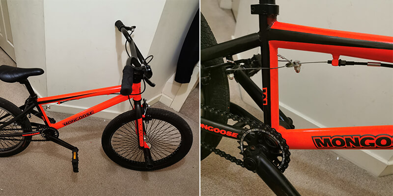 orange bike renovation