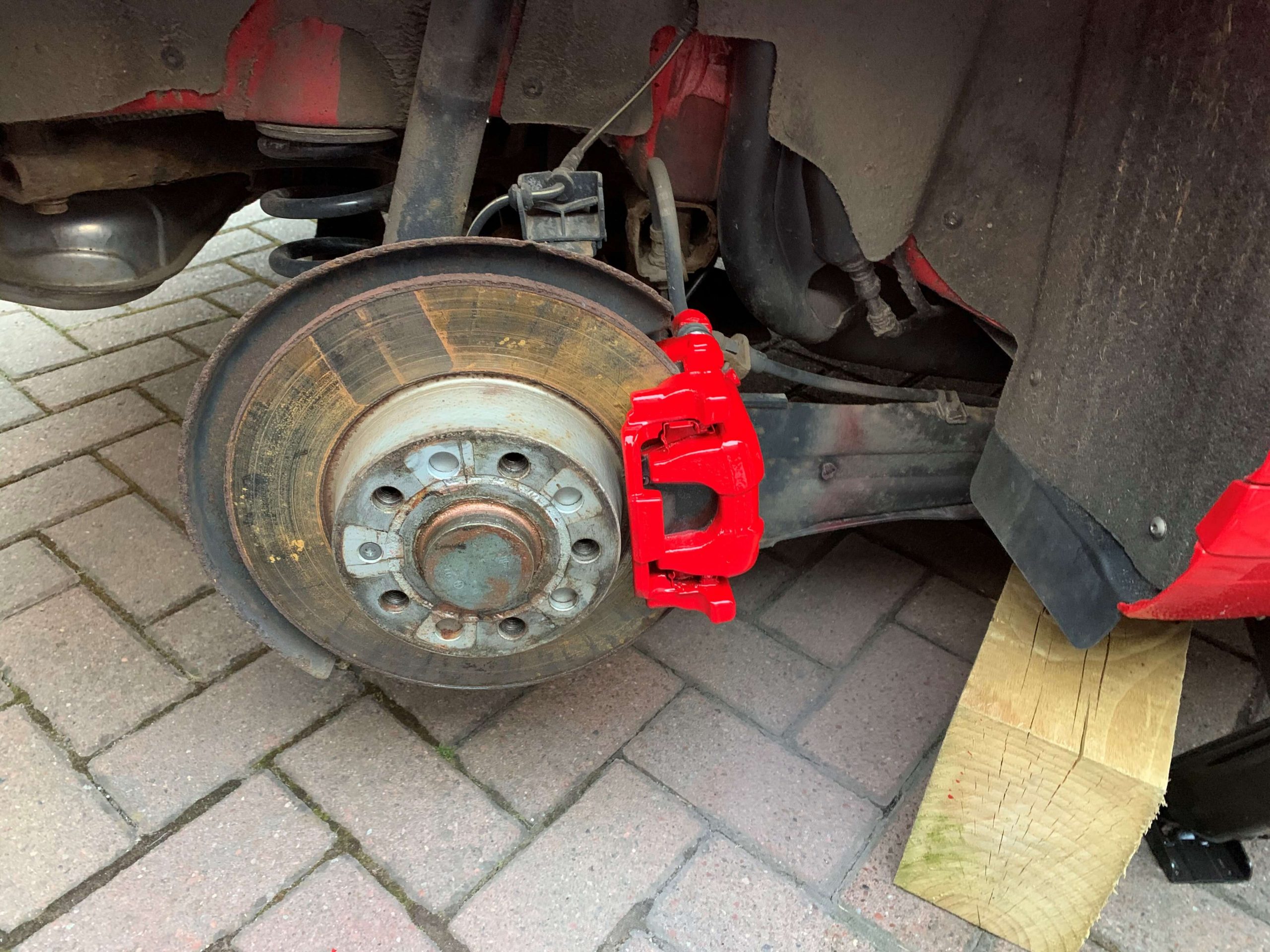 Red Caliper Complete