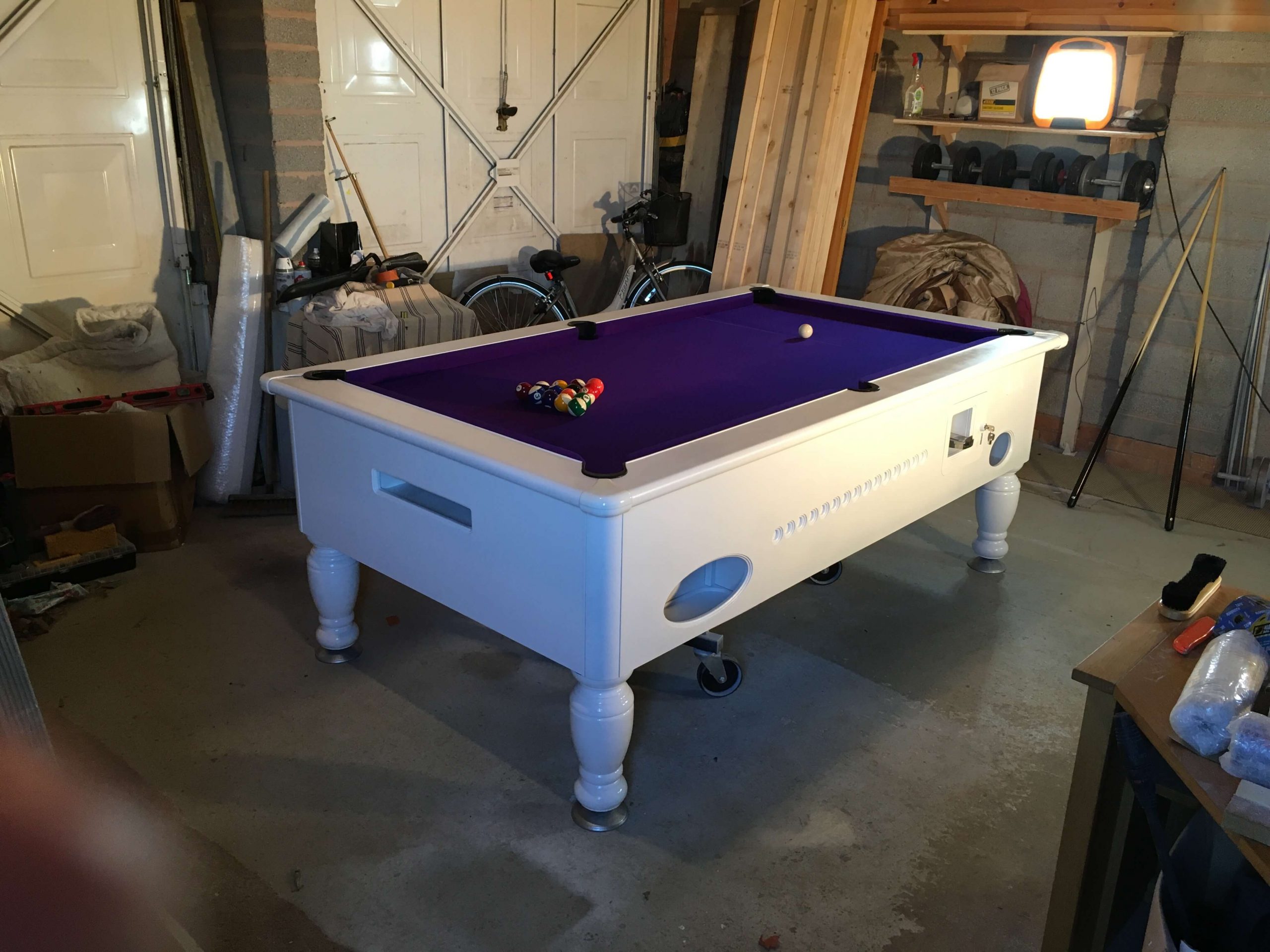 Completed Pool Table