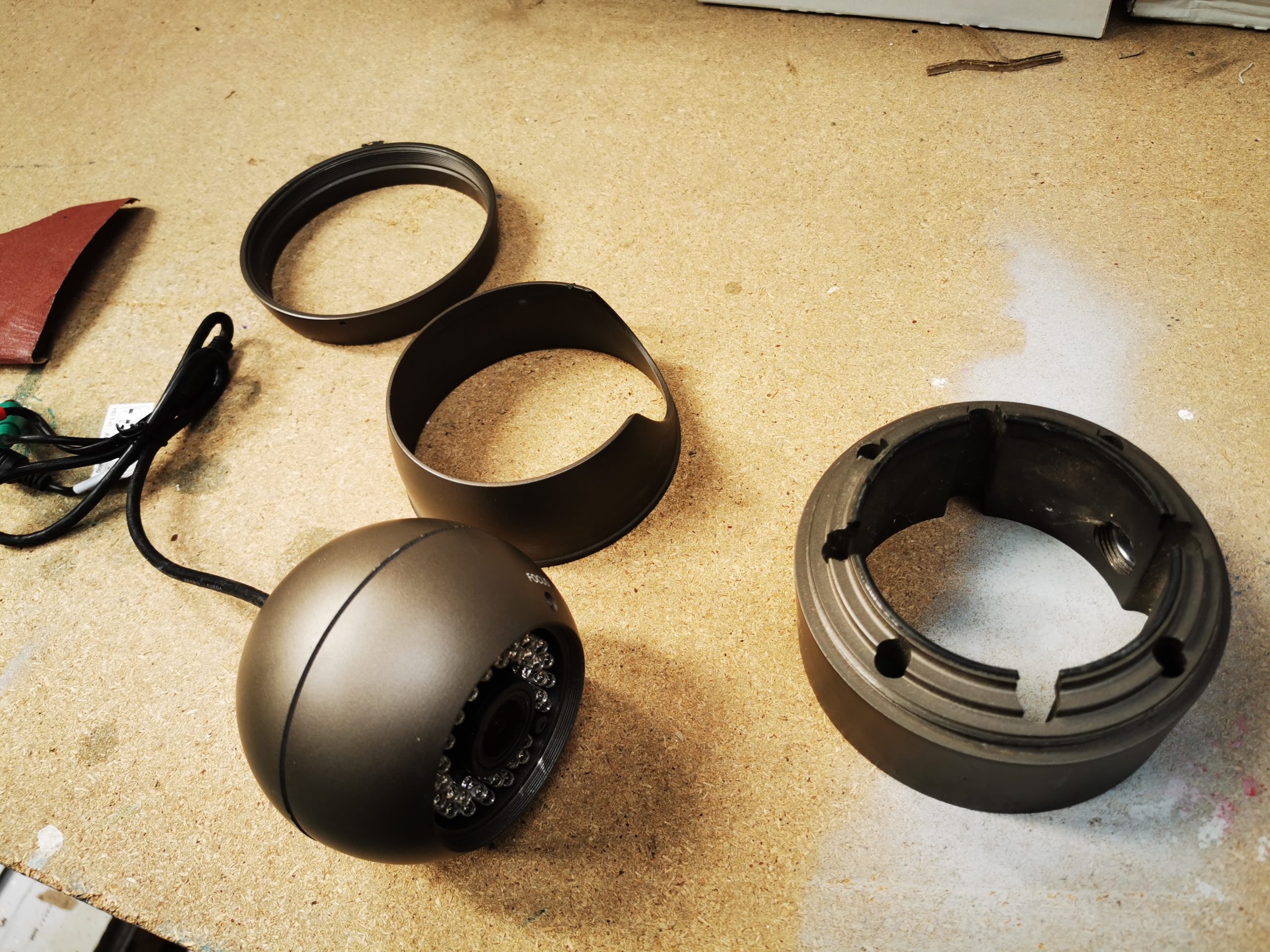 Taking Security Camera Apart