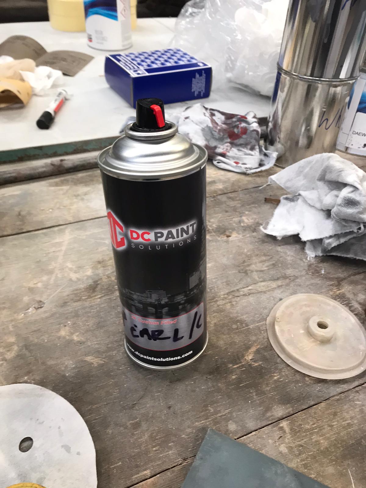 Spray Can Used