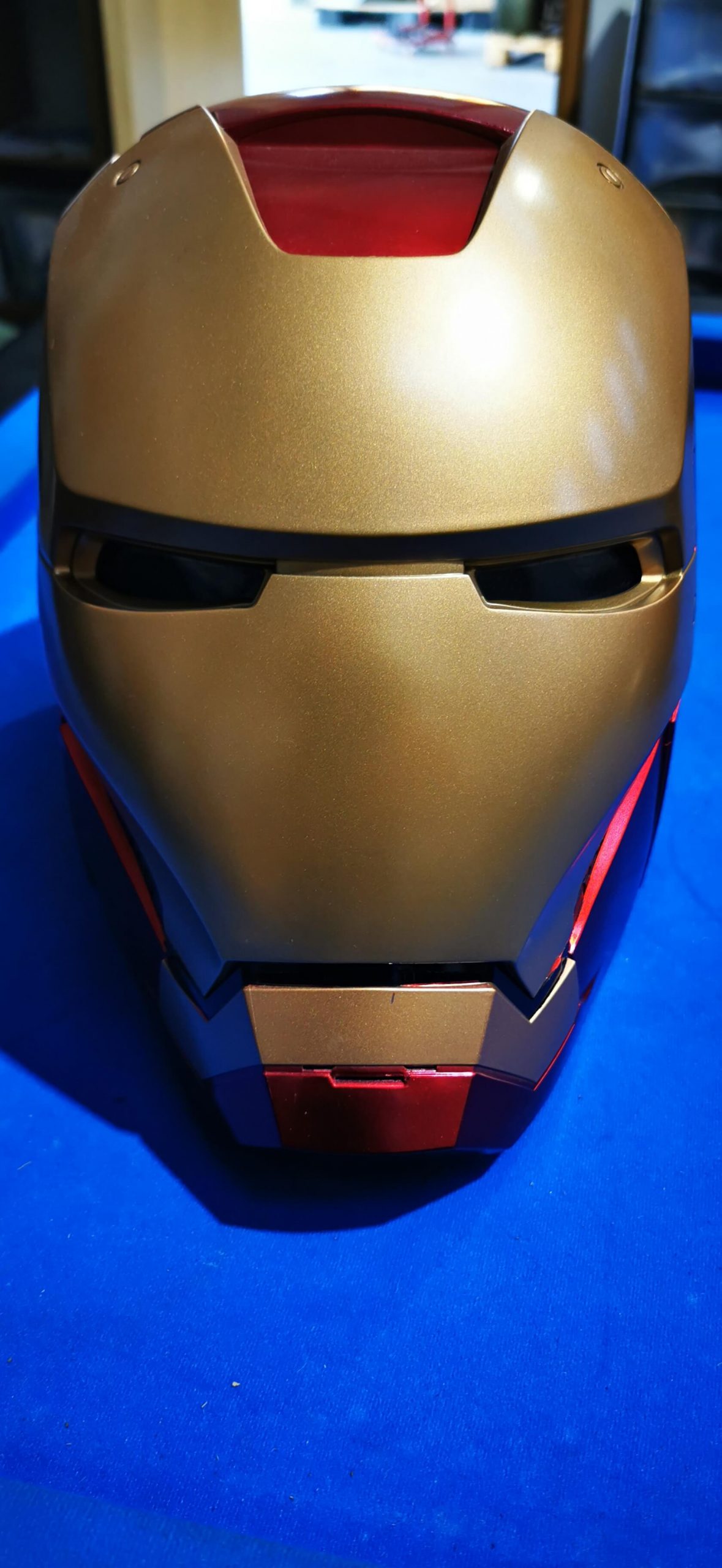 iron man mask before