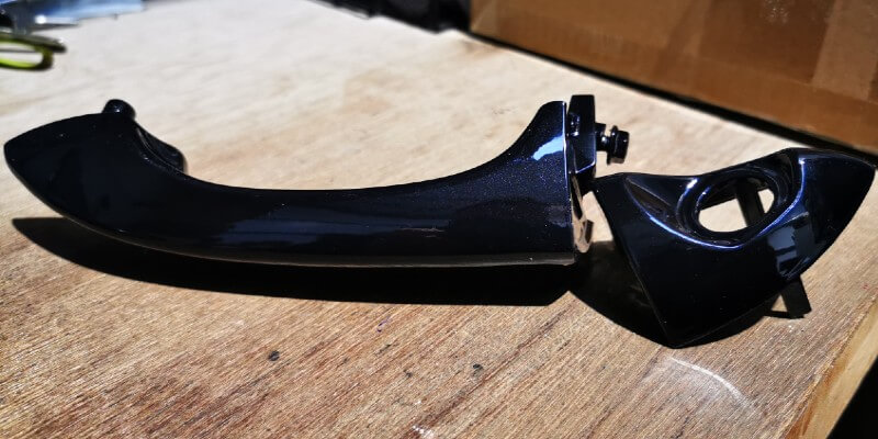 bmw black door handle