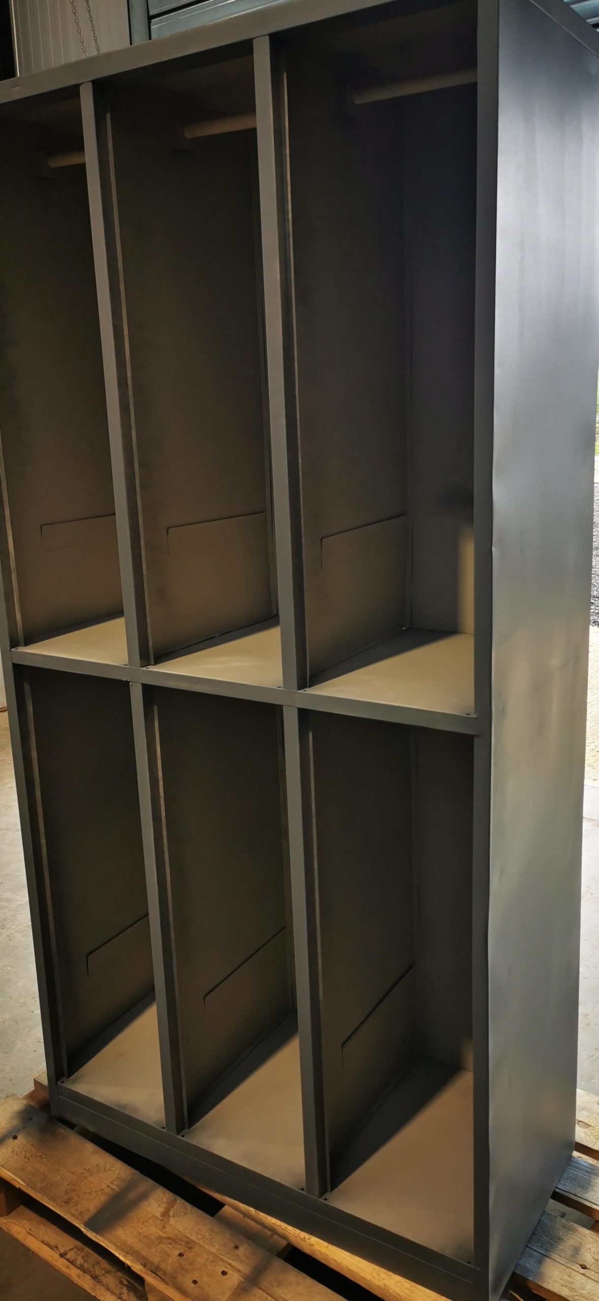 sanded down locker