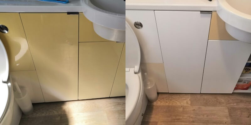 bathroom before and after 1