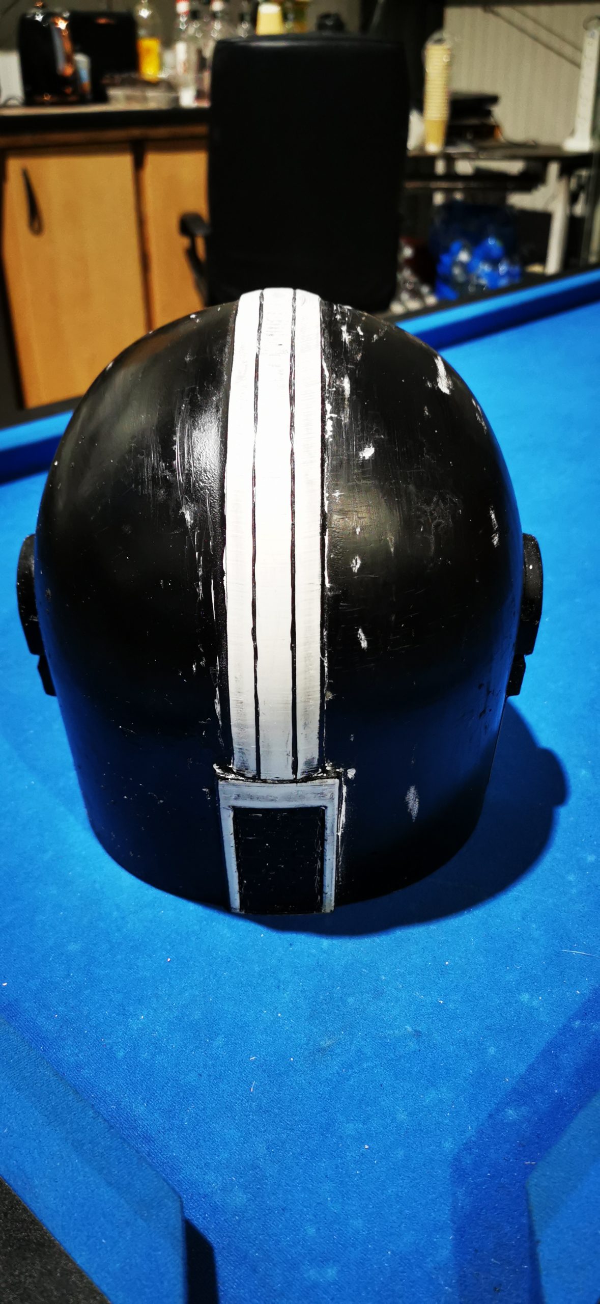 back of helmet