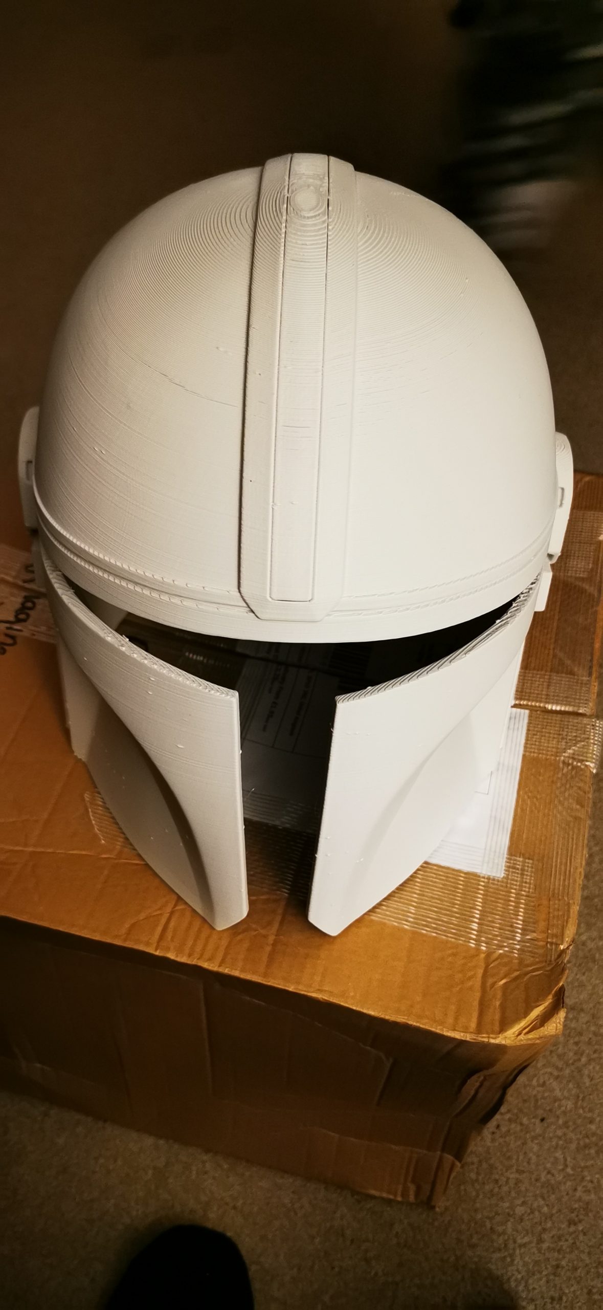 before mandalorian helmet