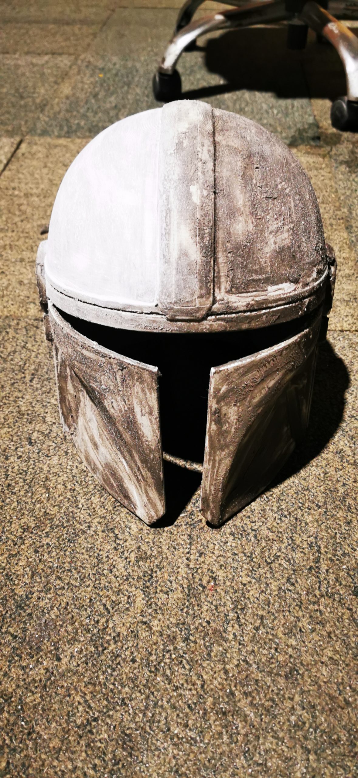 project for mandalorian helmet