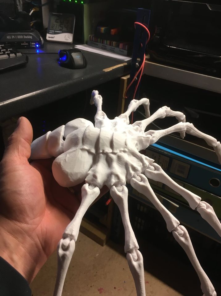 3D print of alien legs