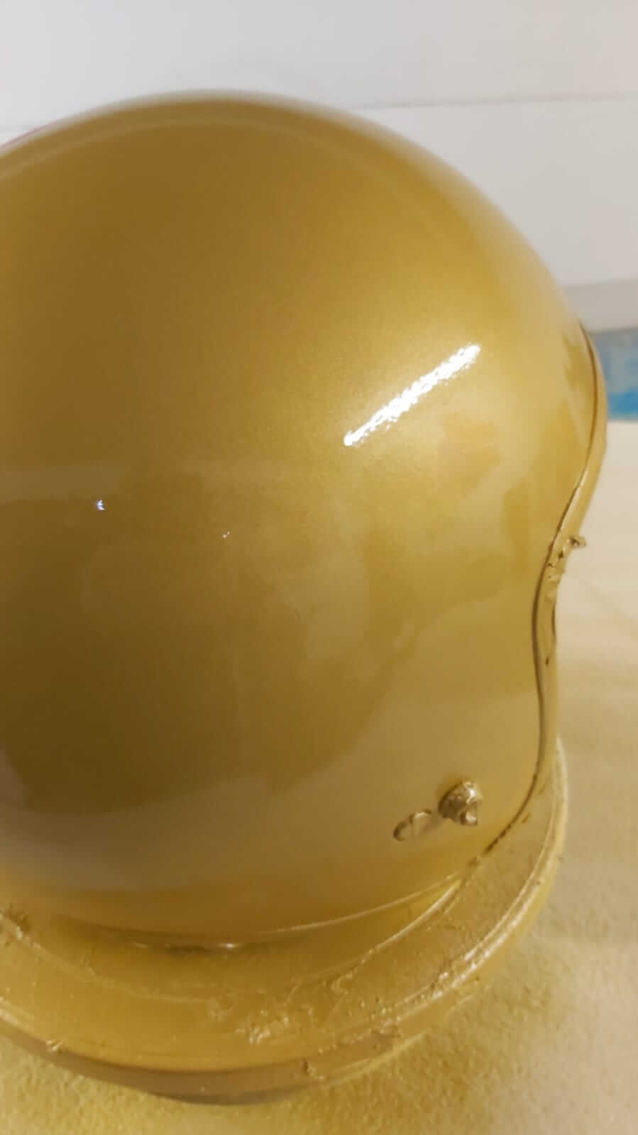 gold helmet