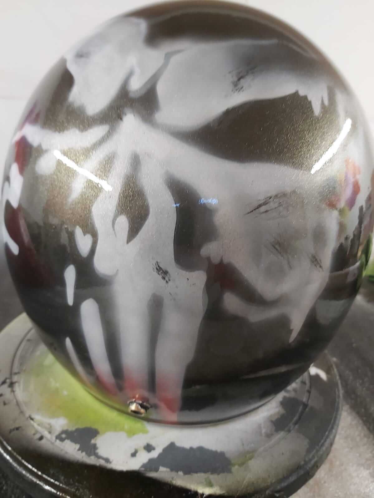 skull helmet finished