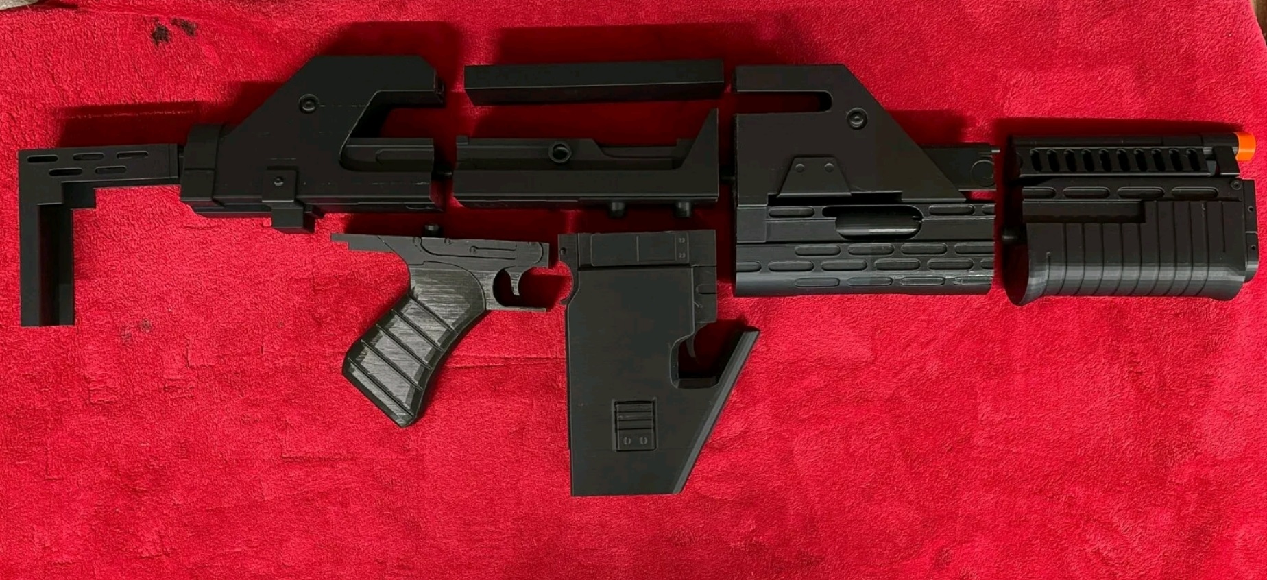 3d rifle model