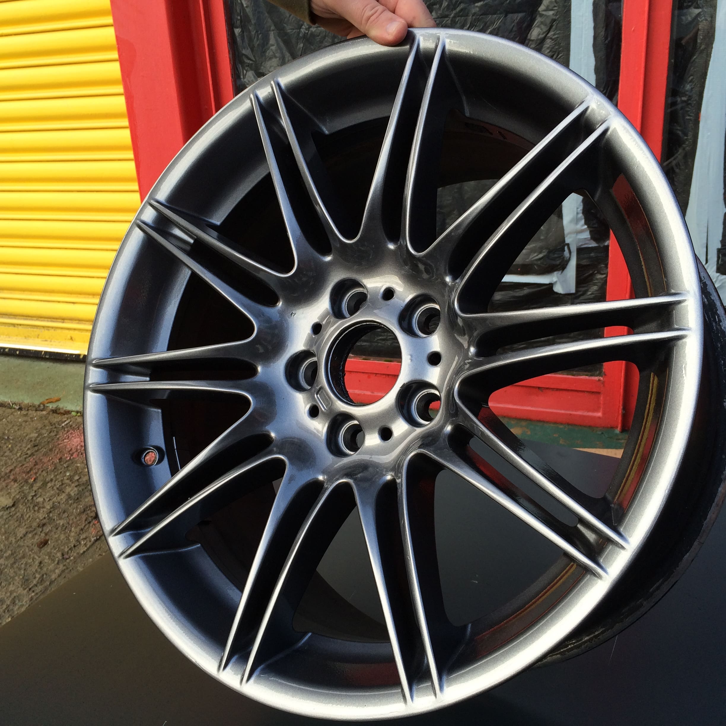 after BMW M3 alloy