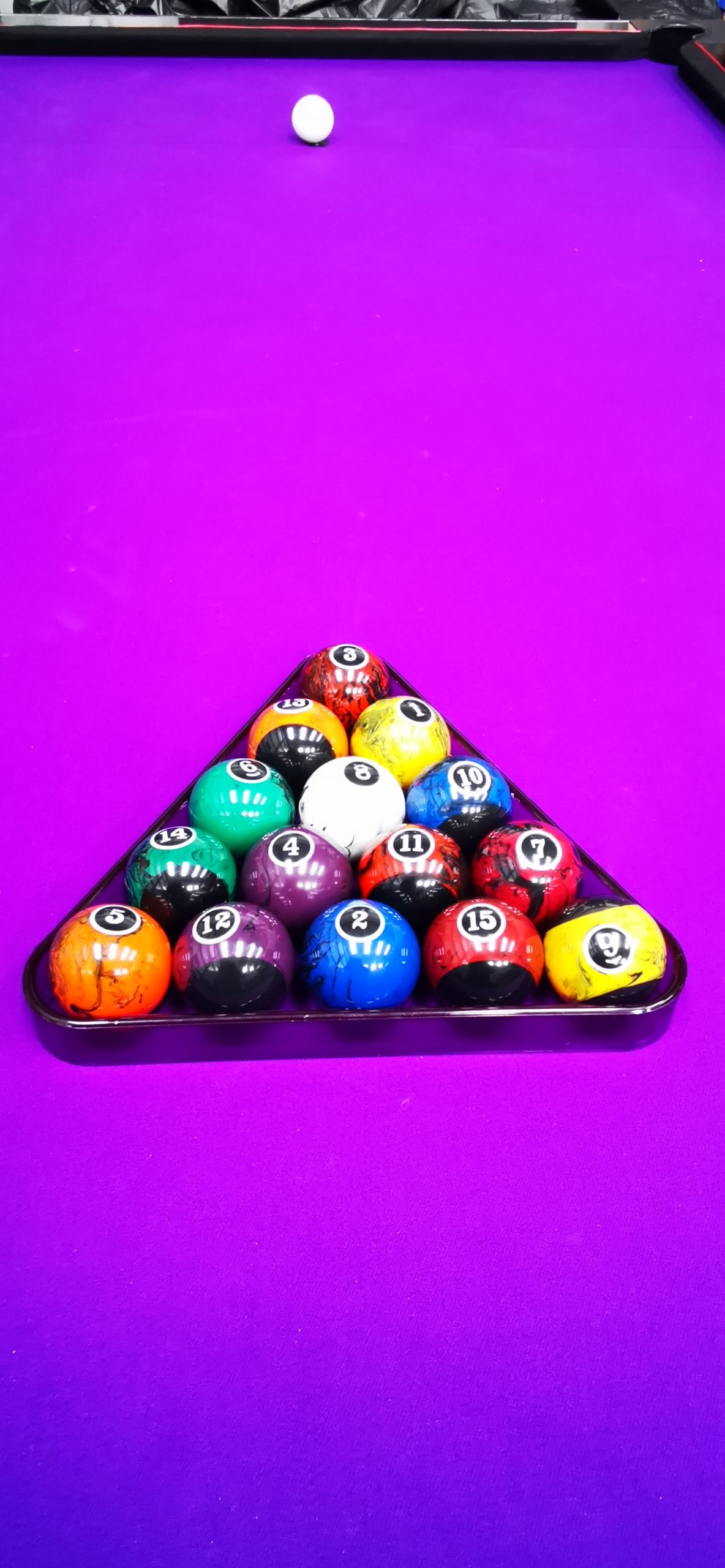 pool balls