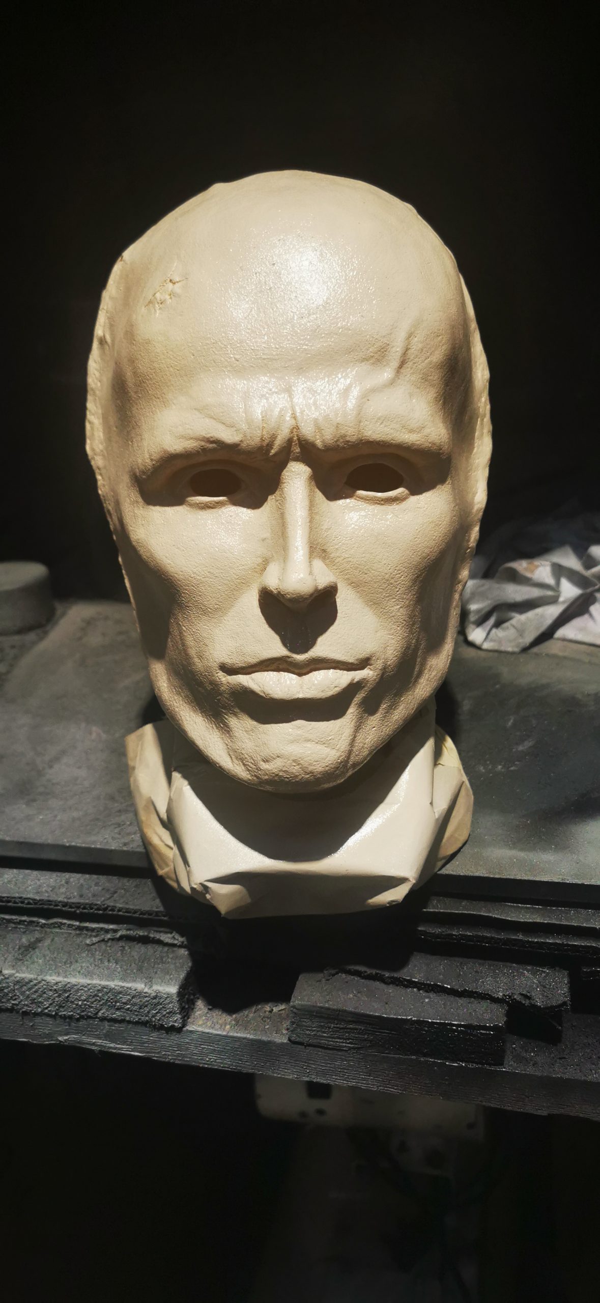 pre painting of face
