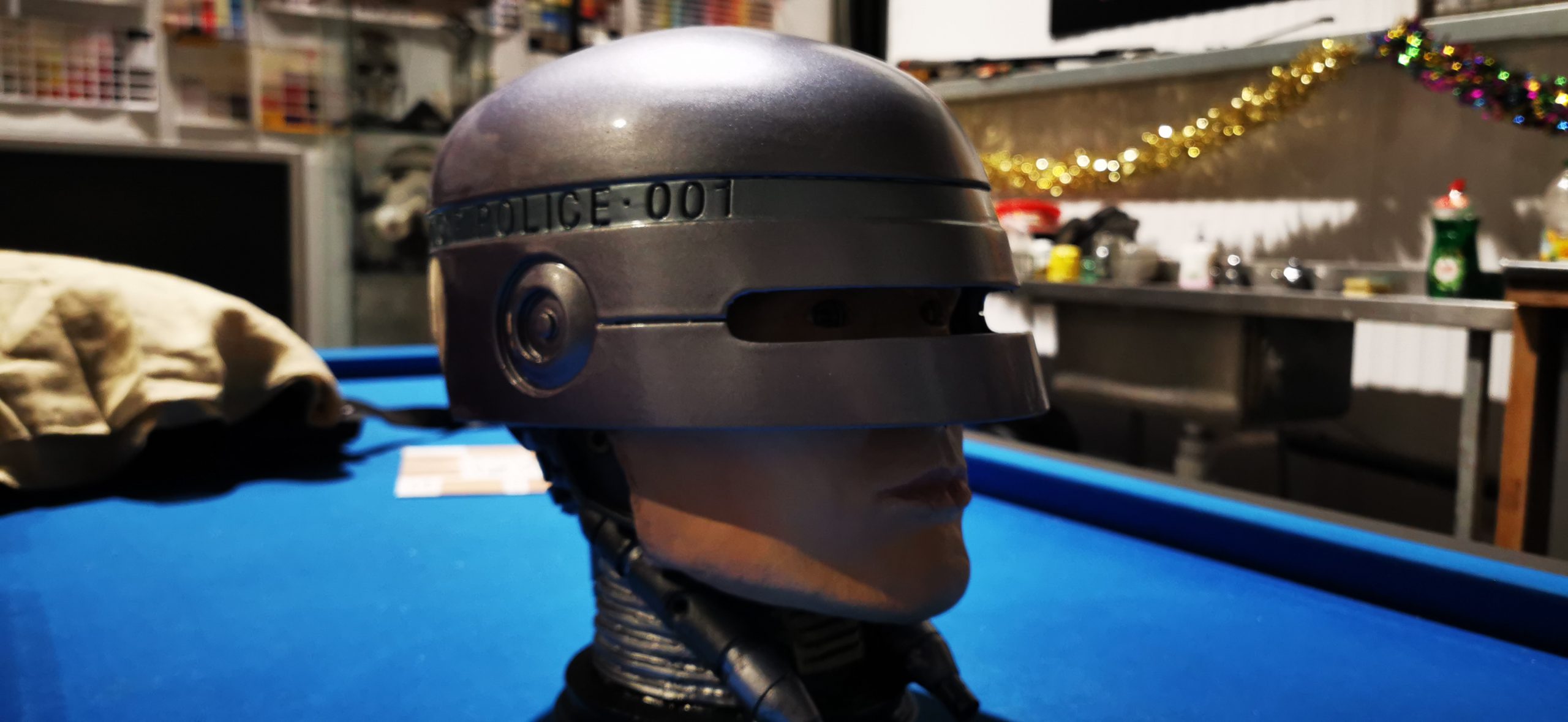 completed robocop head