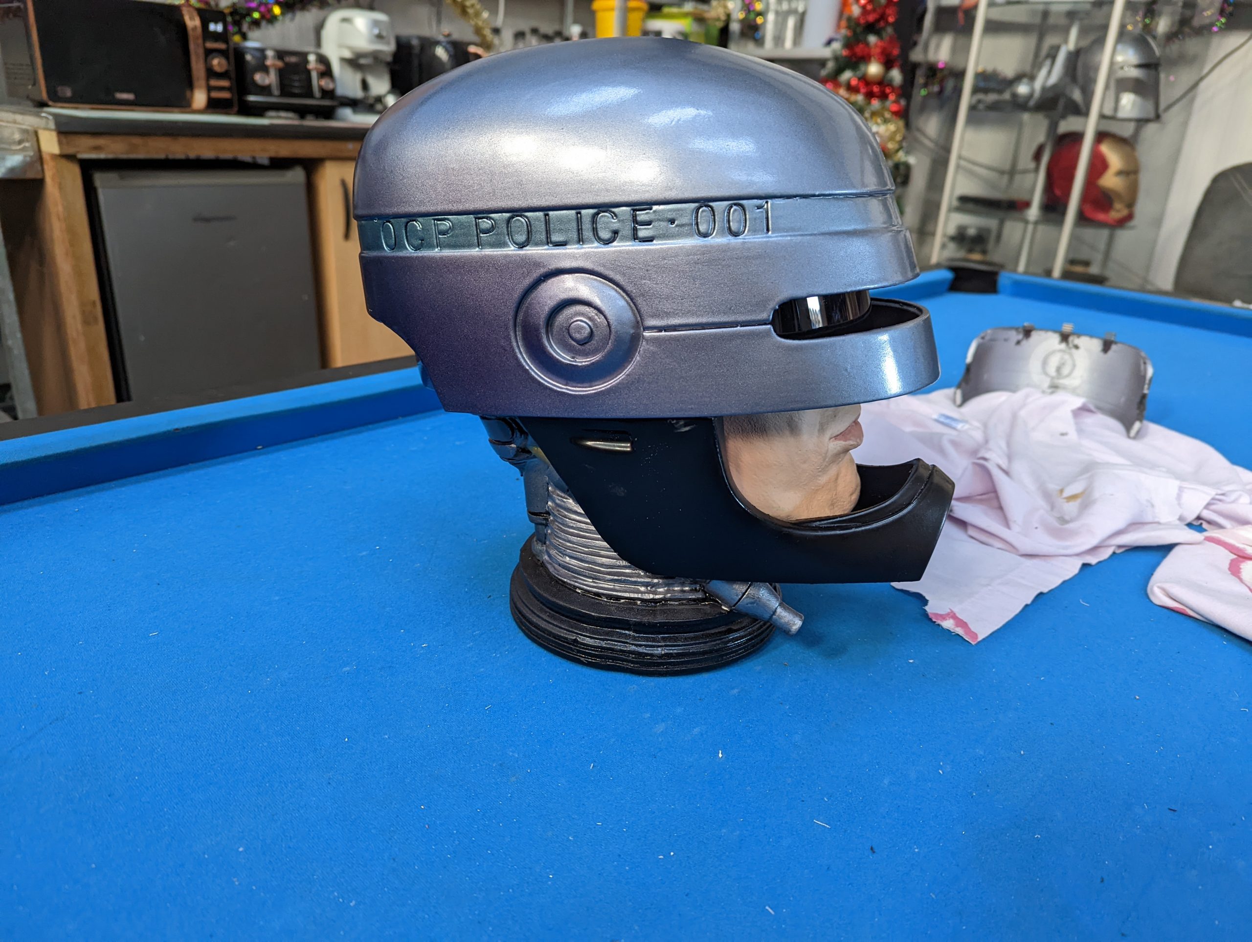 fully finished robocop head
