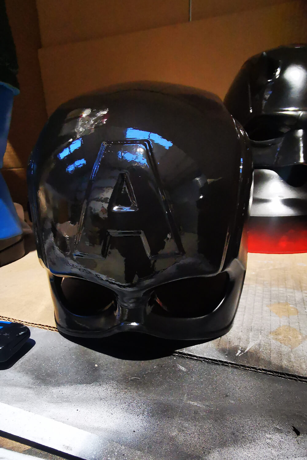 black mask