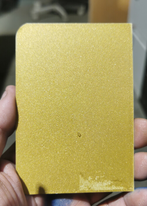 gold sample