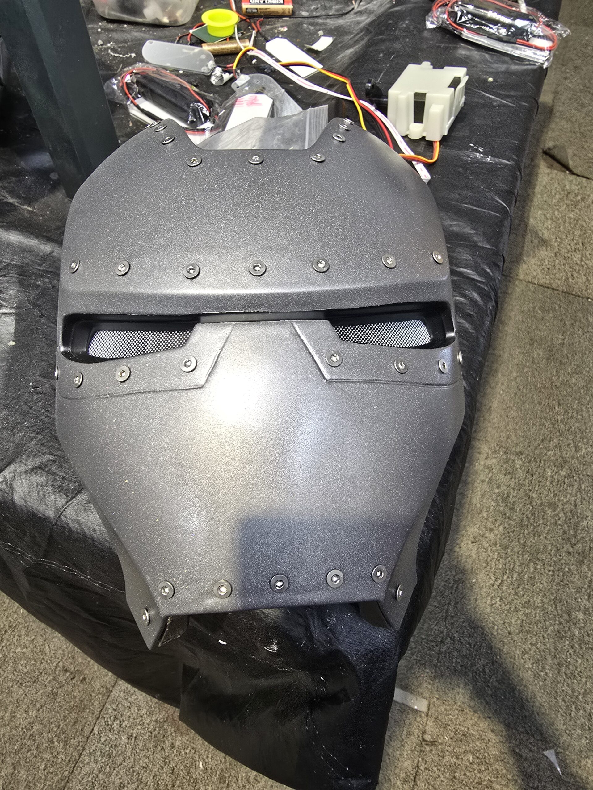 finishing mask