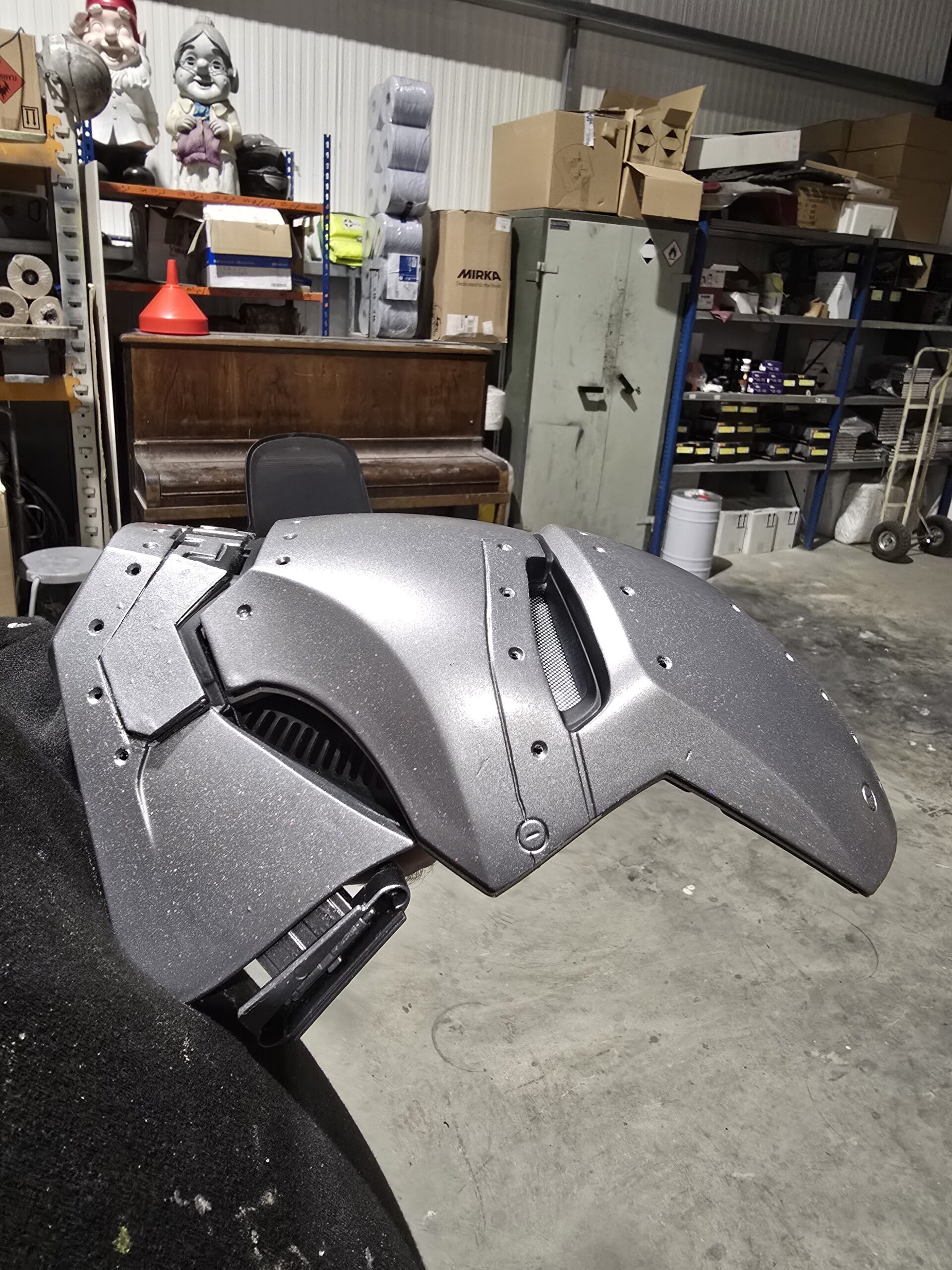 full mask metallic coating